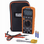 KLEIN TOOLS Digital Multimeter, TRMS Auto-Ranging, 1000V AC/DC Voltage ELECTRICAL KLEIN TOOLS