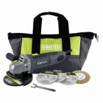 SHANGHAI INHERTZ INTL TRD CO LTD Angle Grinder Kit, 6-amp Motor, 4-1/2-In., With Accessories