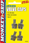 HOPKINS MFG Valve Caps, Slotted, 4-Pk. AUTOMOTIVE HOPKINS MFG