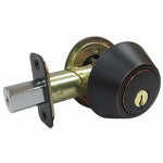 TAIWAN FU HSING INDUSTRIAL CO Double-Cylinder Deadbolt, Aged Bronze HARDWARE & FARM SUPPLIES TAIWAN FU HSING INDUSTRIAL CO
