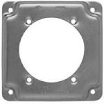 RACO INCORPORATED Outlet Box Cover, Flat Corner Square, 1/2 In. Rise, 4 In. ELECTRICAL RACO INCORPORATED