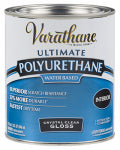 VARATHANE Rust-Oleum 200041H Polyurethane, Gloss, Liquid, Crystal Clear, 1 qt, Can PAINT VARATHANE   