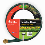 U.S. Wire & Cable Corporation Leader Hose, 5/8-in x 6-Ft. LAWN & GARDEN U.S. Wire & Cable Corporation   