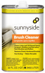 SUNNYSIDE CORPORATION Brush Cleaner, Water-Rinsable, 1-Qt. PAINT SUNNYSIDE CORPORATION   