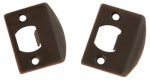BELWITH PRODUCTS LLC Bronze Full Lip Strike Plated Steel Plate, Adjustable Tab HARDWARE & FARM SUPPLIES BELWITH PRODUCTS LLC