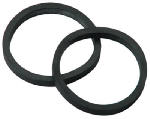 PLUMB SHOP DIV BRASSCRAFT Beveled Slip Joint Washer Rubber, 2-Pk. PLUMBING, HEATING & VENTILATION PLUMB SHOP DIV BRASSCRAFT