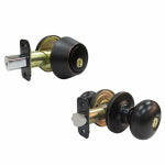 TAIWAN FU HSING INDUSTRIAL CO Combination Lockset, Aged Bronze HARDWARE & FARM SUPPLIES TAIWAN FU HSING INDUSTRIAL CO