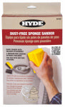 HYDE TOOLS Dust Free Sponge Sander, Use with Wet/Dry Vacs PAINT HYDE TOOLS