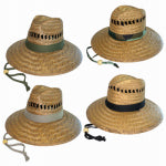 DORFMAN MILANO Men's Safari Straw Hat CLOTHING, FOOTWEAR & SAFETY GEAR DORFMAN MILANO   