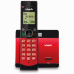 VTECH COMMUNICATIONS INC 6.0 Expandable Cordless Phone with 1 Handset, Caller ID, Handset Speakerphone, Red ELECTRICAL VTECH COMMUNICATIONS INC   