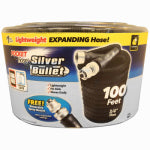 TELEBRANDS CORPORATION Silver Bullet Pocket Garden Hose, 100-Ft. HOUSEWARES TELEBRANDS CORPORATION   