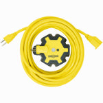 SOUTHWIRE/COLEMAN CABLE Yellow Jacket Outdoor Power Set, 30-Ft. Extension Cord + 5-Outlet Adapter ELECTRICAL SOUTHWIRE/COLEMAN CABLE   