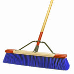 AMES COMPANIES, THE Push Broom, Heavy Debris, Rough Surface, 24-In.