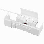 WIREMOLD COMPANY Powered Cable Management Box, White ELECTRICAL WIREMOLD COMPANY