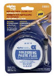 ALPHA ASSEMBLY SOLUTIONS INC Non-Electrical Acid Paste, Flux & Brush, 2-oz. TOOLS ALPHA ASSEMBLY SOLUTIONS INC