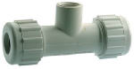 HOMEWERKS WORLDWIDE LLC Schedule 80 PVC Compression Tee, 2 In. Female Threaded Branch PLUMBING, HEATING & VENTILATION HOMEWERKS WORLDWIDE LLC