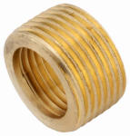 ANDERSON METALS CORP Pipe Fitting, Face Bushing, Lead Free Brass, 3/4 x 1/2 In. PLUMBING, HEATING & VENTILATION ANDERSON METALS CORP