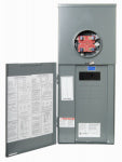 SQUARE D BY SCHNEIDER ELECTRIC Homeline Outdoor Meter Socket & Main Breaker Load Center, 16 Circuits, 200-Amps ELECTRICAL SQUARE D BY SCHNEIDER ELECTRIC