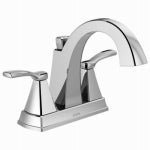 DELTA FAUCET CO Flynn 2-Handle Bathroom Faucet, Chrome PLUMBING, HEATING & VENTILATION DELTA FAUCET CO