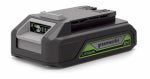 GREENWORKS TOOLS Lithium Ion Battery, 2-Amp, 24-Volt OUTDOOR LIVING & POWER EQUIPMENT GREENWORKS TOOLS