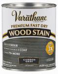 VARATHANE Varathane 304559 Wood Stain, Carbon Gray, Liquid, 1 qt, Can PAINT VARATHANE