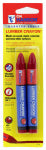 HANSON C H CO Lumber Crayons, Red, 2-Pk. TOOLS HANSON C H CO