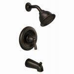 MOEN INC Banbury Posi-Temp Single Handle Tub / Shower Faucet + Spray Head, Mediterranean Bronze PLUMBING, HEATING & VENTILATION MOEN INC