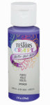 TESTORS Testors 292425A Acrylic Craft Paint, Matte, Purple, 2 oz, Bottle PAINT TESTORS   