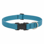 LUPINE INC Eco Dog Collar, Adjustable, Tropical Sea, 1 x 12 to 20-In. PET & WILDLIFE SUPPLIES LUPINE INC