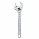 CHANNELLOCK INC Wrench, Adjustable, Chrome, 15-In. TOOLS CHANNELLOCK INC   