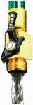 DRAMM COMPANY Hose Shut-Off Valve, Brass, 3/4 In.
