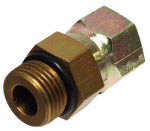 MI CONVEYANCE SOLUTIONS Hydraulic Adapter, 3/4-In. Male 0-Ring x 3/4-In. FP Swivel