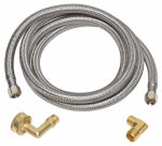 HOMEWERKS WORLDWIDE LLC Dishwasher Supply Line, 3/8 x 72 In. PLUMBING, HEATING & VENTILATION HOMEWERKS WORLDWIDE LLC