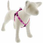 LUPINE INC Step-In Dog Harness, Non-Restrictive, Puppy Love, 3/4 x 15 to 21-In.
