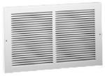 AMERICAN METAL PRODUCTS Baseboard Return Grille, Steel, White, 12 x 6-In. PLUMBING, HEATING & VENTILATION AMERICAN METAL PRODUCTS