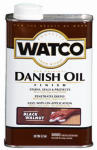 WATCO Watco 65351 Danish Oil, Black/Walnut, Liquid, 1 pt, Can PAINT WATCO   