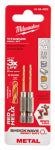 MILWAUKEE Milwaukee SHOCKWAVE 48-89-4602 Impact Drill Bit, 5/64 in Dia, 2.35 in OAL, Twist Flute, 1/4 in Dia Shank, Hex Shank TOOLS MILWAUKEE