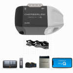 CHAMBERLAIN CORP Smart Wi-Fi Garage Door Opener, 1/2-HP Chain Drive Motor HARDWARE & FARM SUPPLIES CHAMBERLAIN CORP