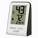 LA CROSSE TECHNOLOGY LTD Wireless Thermometer, White HOUSEWARES LA CROSSE TECHNOLOGY LTD   