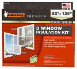 THERMWELL Window Insulation Kit, Indoors, Heavy Duty, 42 x 62-In. 3-Pk. HARDWARE & FARM SUPPLIES THERMWELL