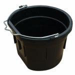 QINGDAO HUATIAN HAND TRUCK Utility Bucket, Flat Sided, Black Resin, 8-Qts. HARDWARE & FARM SUPPLIES QINGDAO HUATIAN HAND TRUCK