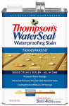 THOMPSON'S WATERSEAL Thompson's WaterSeal TH.091201-16 Wood Sealer, Transparent, Liquid, Harvest Gold, 1 gal PAINT THOMPSON'S WATERSEAL   