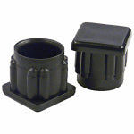 RICHELIEU AMERICA LTD Furniture Glide, Internal, Square Plastic, 3/4-In. ID, 4-Pk. HARDWARE & FARM SUPPLIES RICHELIEU AMERICA LTD