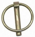 DOUBLE HH MFG Lynch Pin, Category 1, Yellow Zinc-Plated, 1/4 x 1-1/4-In. HARDWARE & FARM SUPPLIES DOUBLE HH MFG   