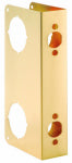BELWITH PRODUCTS LLC Door Reinforcer, Polished Brass HARDWARE & FARM SUPPLIES BELWITH PRODUCTS LLC   