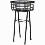 PANACEA PRODUCTS CORP 20" BLKWire Plant Stand LAWN & GARDEN PANACEA PRODUCTS CORP   
