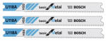 ROBERT BOSCH TOOL GROUP High Carbide Steel Jigsaw Blade, 20-TPI, 3-Pk. TOOLS ROBERT BOSCH TOOL GROUP