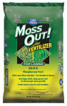 MOSS OUT Moss Out! 100508946 Lawn Fertilizer, 20 lb Bag, Solid, 20-0-5 N-P-K Ratio LAWN & GARDEN MOSS OUT   