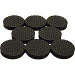 RICHELIEU AMERICA LTD Surface Grip Pads, Self-Adhesive, Black, Round, 1-In., 16-Pk. HARDWARE & FARM SUPPLIES RICHELIEU AMERICA LTD
