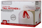BERRY GLOBAL Tall Kitchen Trash Bags, 13-Gals., 85-Ct. CLEANING & JANITORIAL SUPPLIES BERRY GLOBAL   